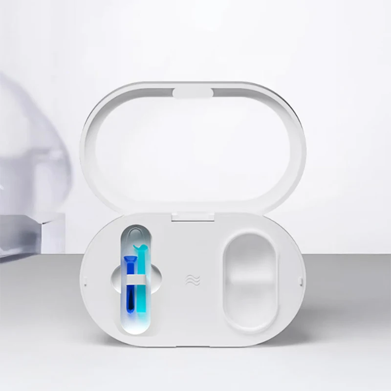 105khz高周波7mlポータブル超音波洗浄器、ortho-kコンタクトレンズ用、鏡付き、ピンセット洗浄機付属