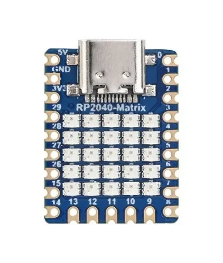 Raspberry PI RP2040 Pico Micro Entwicklungsboard Matrix 5×5RGB LED-Matrixmodul