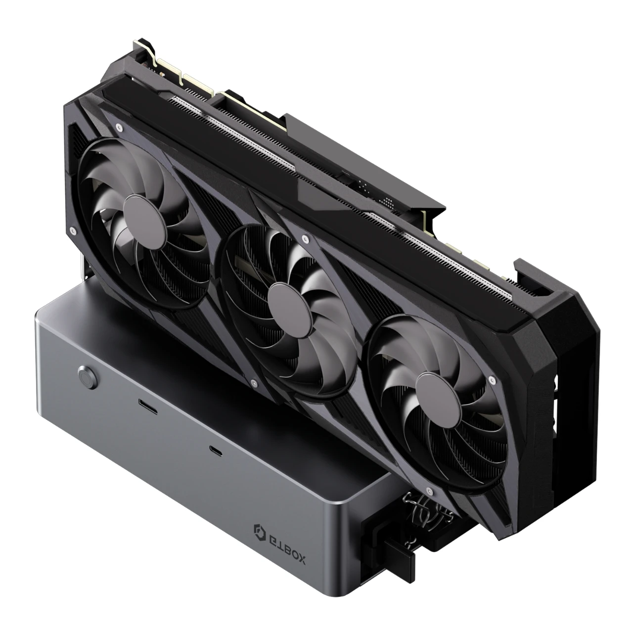 Dock GTBOX G-DOCK EGPU com OCulink USB4, fonte de alimentação Huntkey 800W integrada para estação de acoplamento de placa gráfica externa de PC