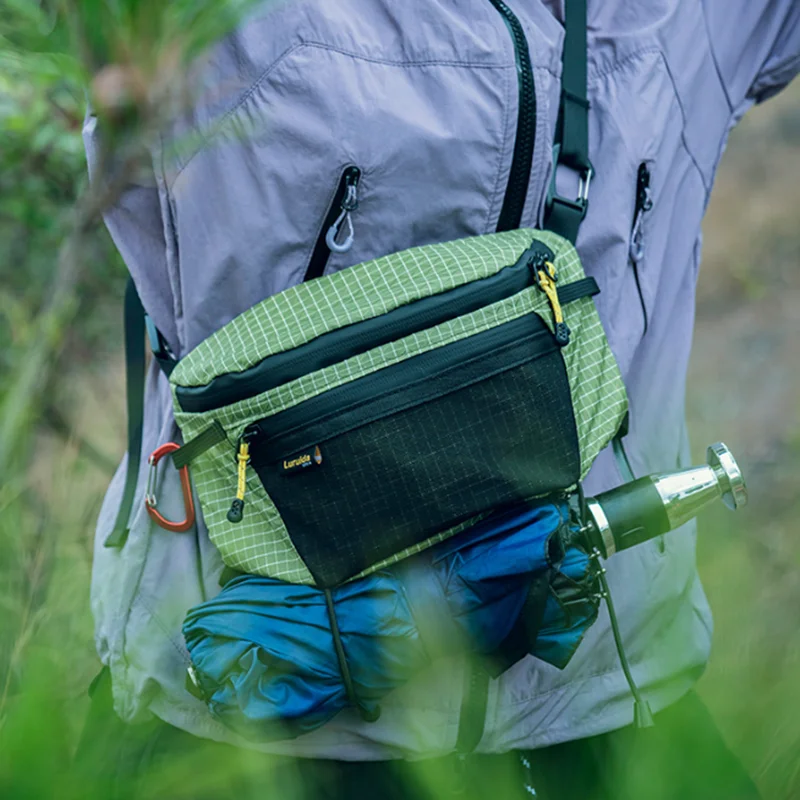 Outdoor Sports Waist Bag Expansion Pack Hiking Backpack Modification Accessories Expand External Climbing Bag Tactical Chest Bag