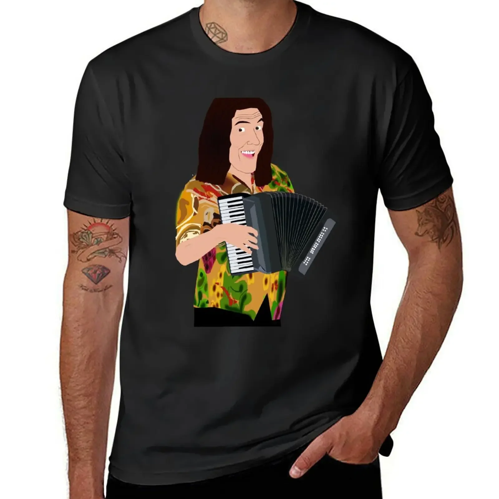 Weird Al Yankovic T-Shirt oversized t shirt man clothes shirts men graphic