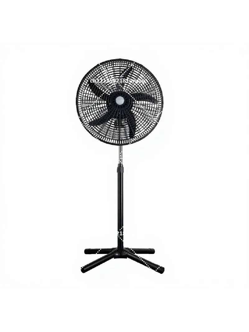 Quiet 18 Inch Standing Floor Fan, High Velocity Silent Vertical Cooling Fan for Home Indoor Use