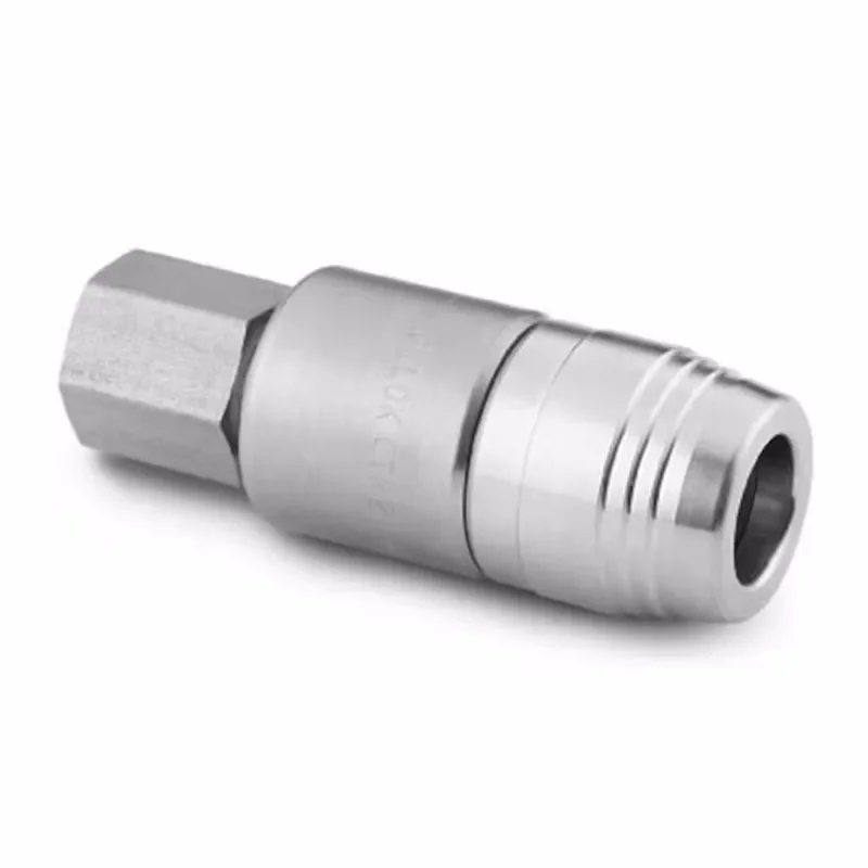 SS-QTM8A-B-16PF stainless steel PTFE sealed quick connector body