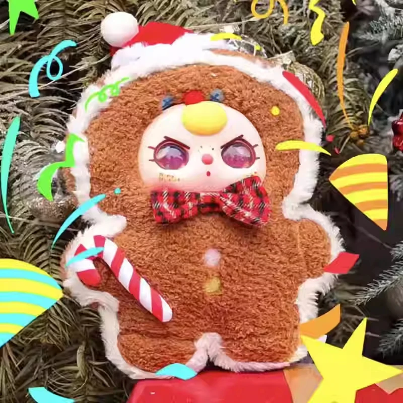 Bebê três 400% natal estilo limitado boneca de vinil kawaii personagem grande coleção do bebê caixa cega presente aniversário da menina