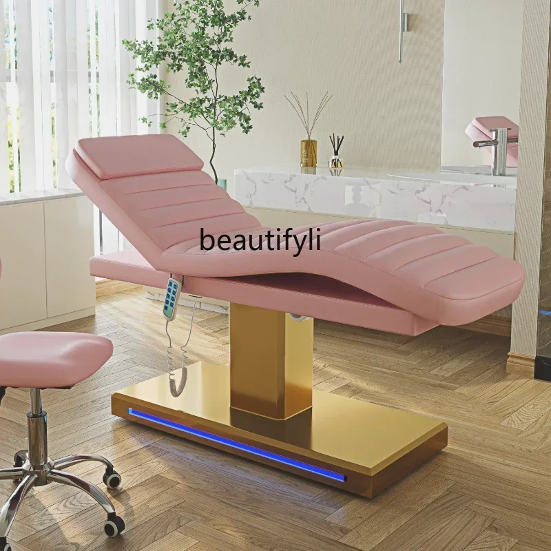 

Electric Beauty Nursing Bed Beauty Salon Automatic Lifting Tattoo Tattoo Embroidery Bed