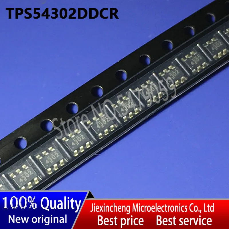 10 Stuks-100 Stuks Tps54302ddcr Markering: 4302 Tps54302 Tps54302ddc Tps54302ddct SOT23-6 Nieuwe Originele Chipset