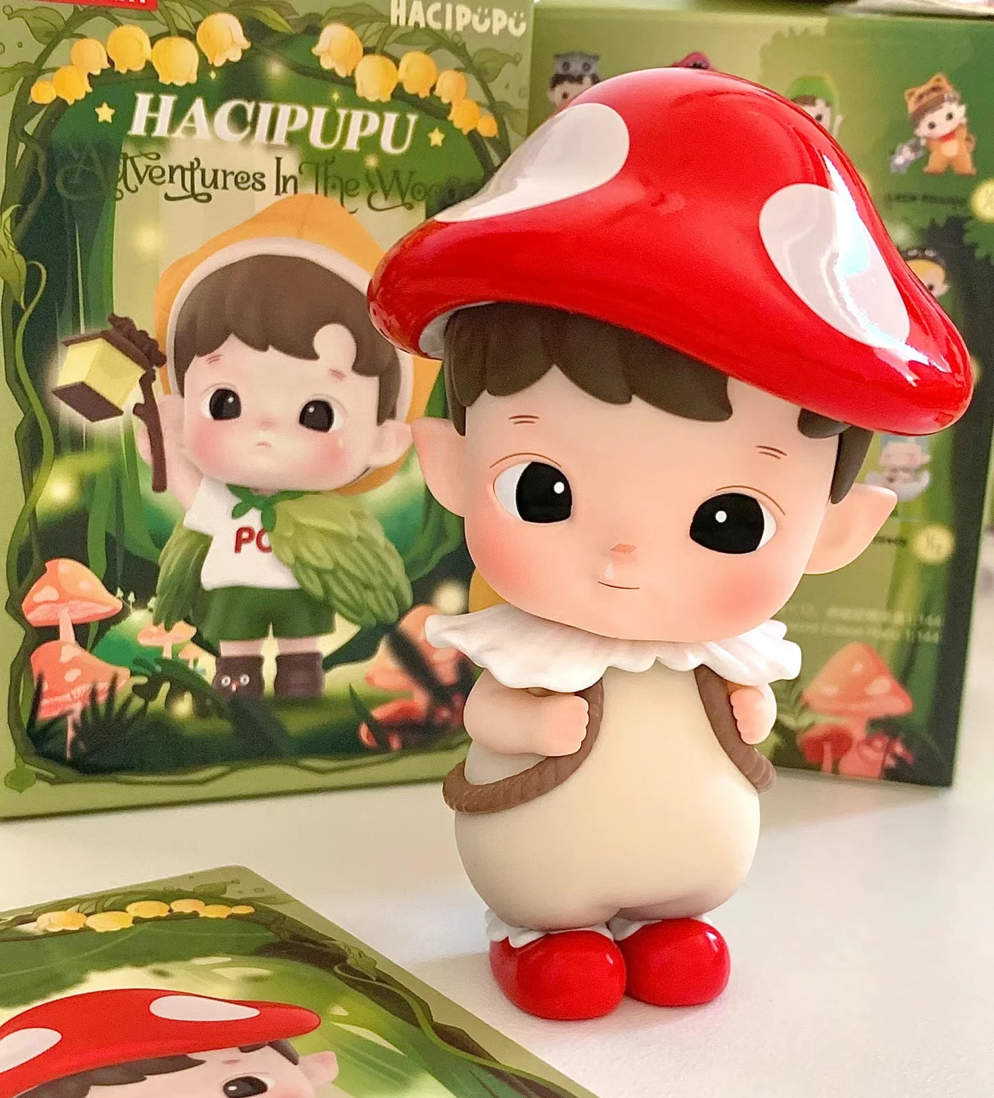 HACIPUPU Adventures in The Woods Series Boy Figure HACI Forest and Animal Toys Art Toys Decoration Kid