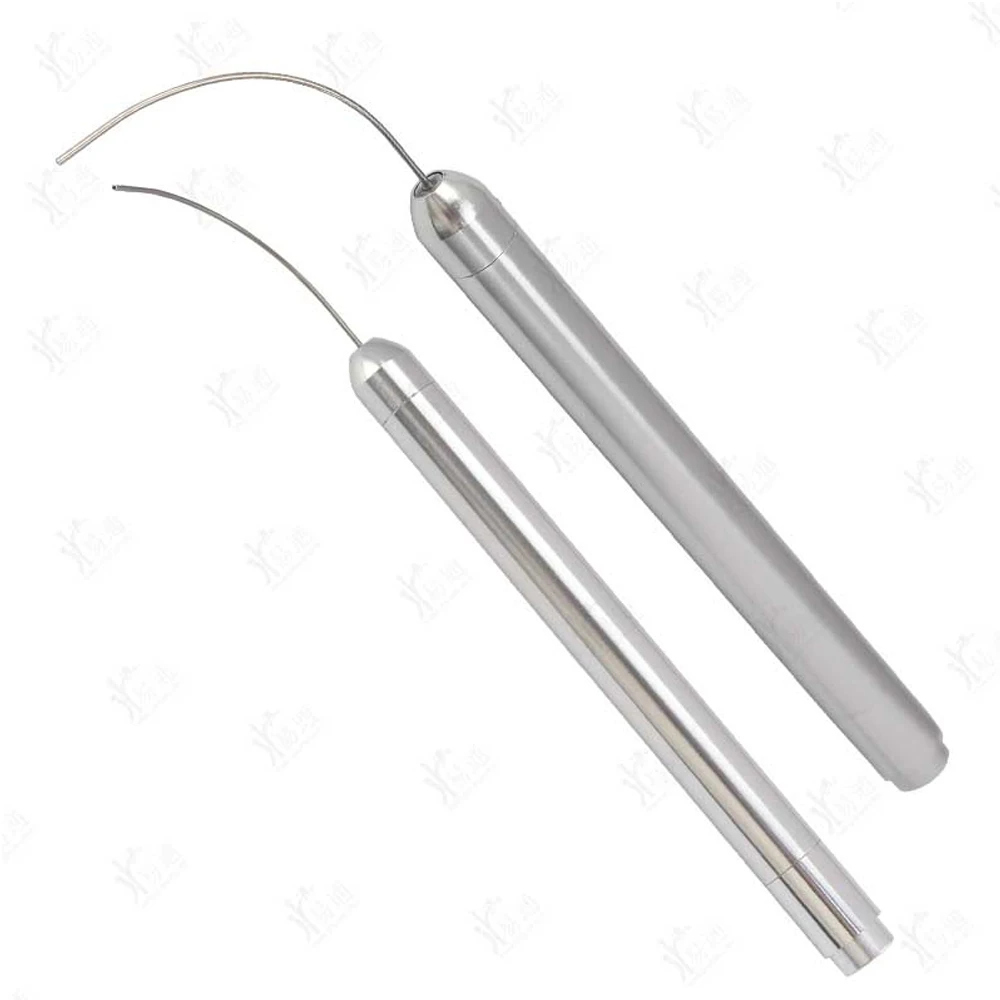 مصباح من الألياف الضوئية من الفولاذ المقاوم للصدأ مستورد من الألياف الضوئية أنبوب مصباح فائق الدقة