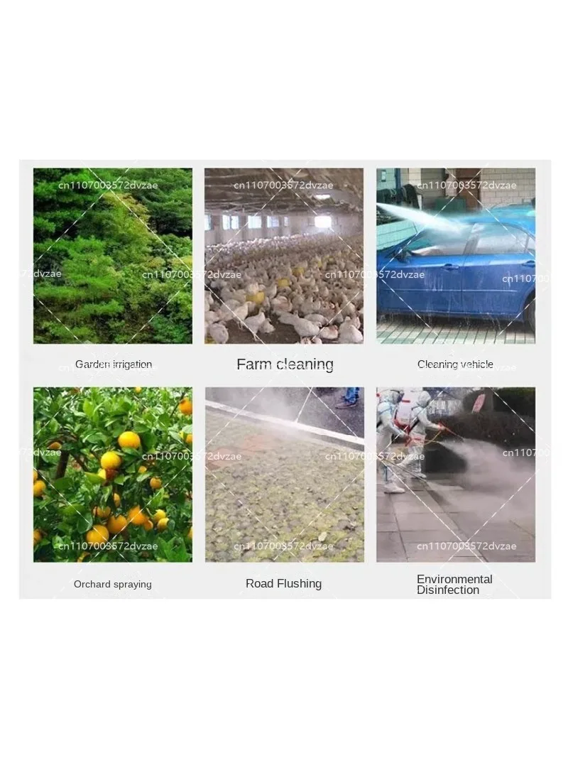 Four-stroke  High Pressure Sprayer with Rolling Tube Integrated Garden Fruit Tree Disinfection Flushing Pump