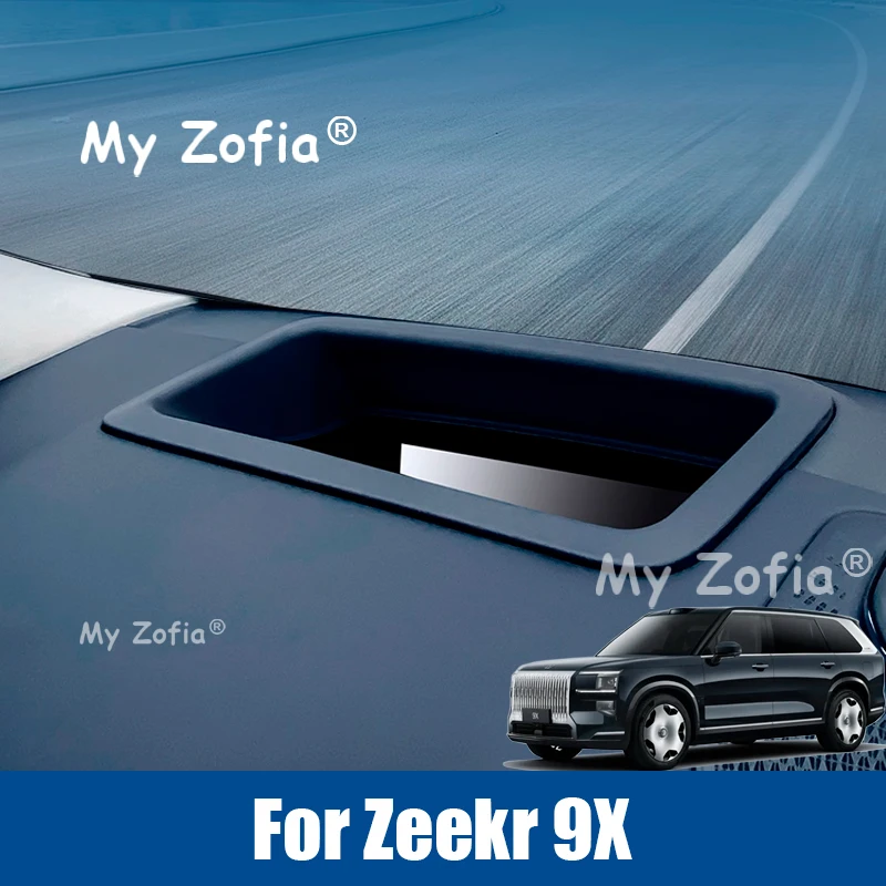 

For ZEEKR 9X 2025 2026 Car Head Up Display Cover Protective HUD Cover Anti-Reflective HD Frame Dustproof Cover Accessories