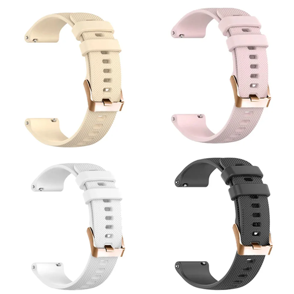 For 18mm 20mm Soft Silicone Sports Strap For Huawei Watch 2 GTS 3 /GT 2 42/Huami GTR 2E Strap Amazfit GTR 42mm GTS 2e Bracelet