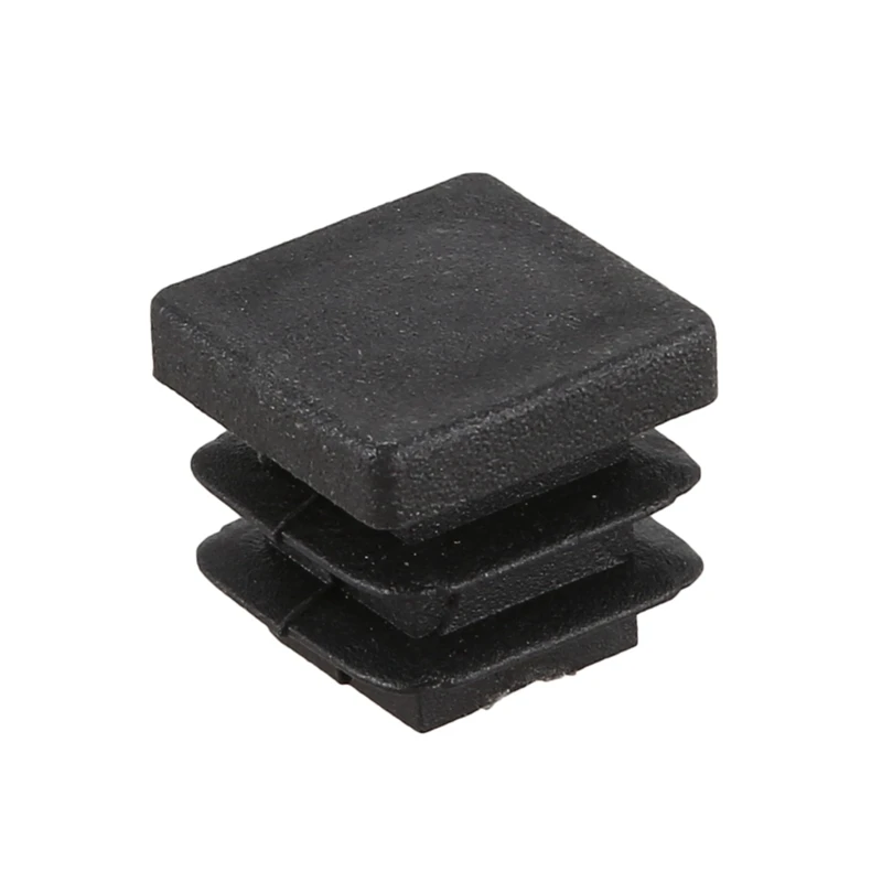 72 tappi quadrati in plastica da 15 mm x 15 mm, inserti per tubi, chiusura finale