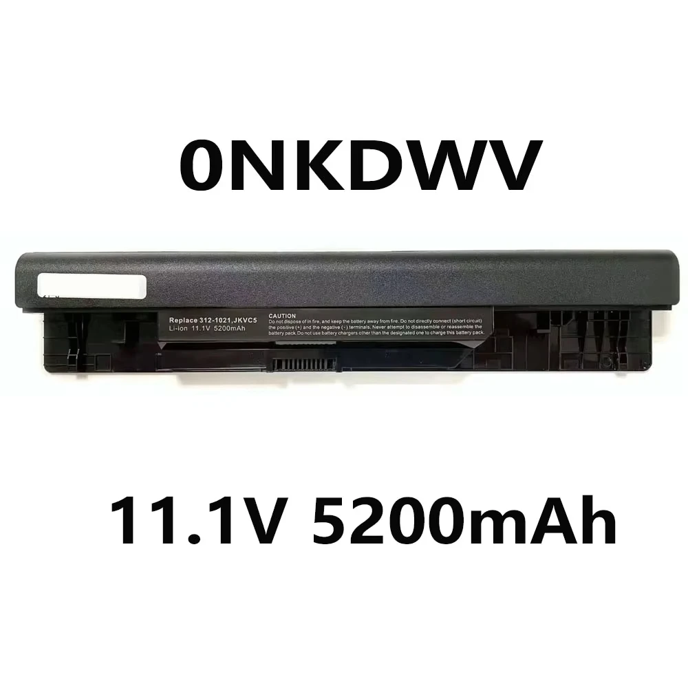 X0WDM 11.1V 5200mAh Laptop Battery For Dell Inspiron 14 1464 15 1564 17 1764 JKVC5 312-1021 CW435 FH4HR 5YRYV 9JJGJ NKDWV