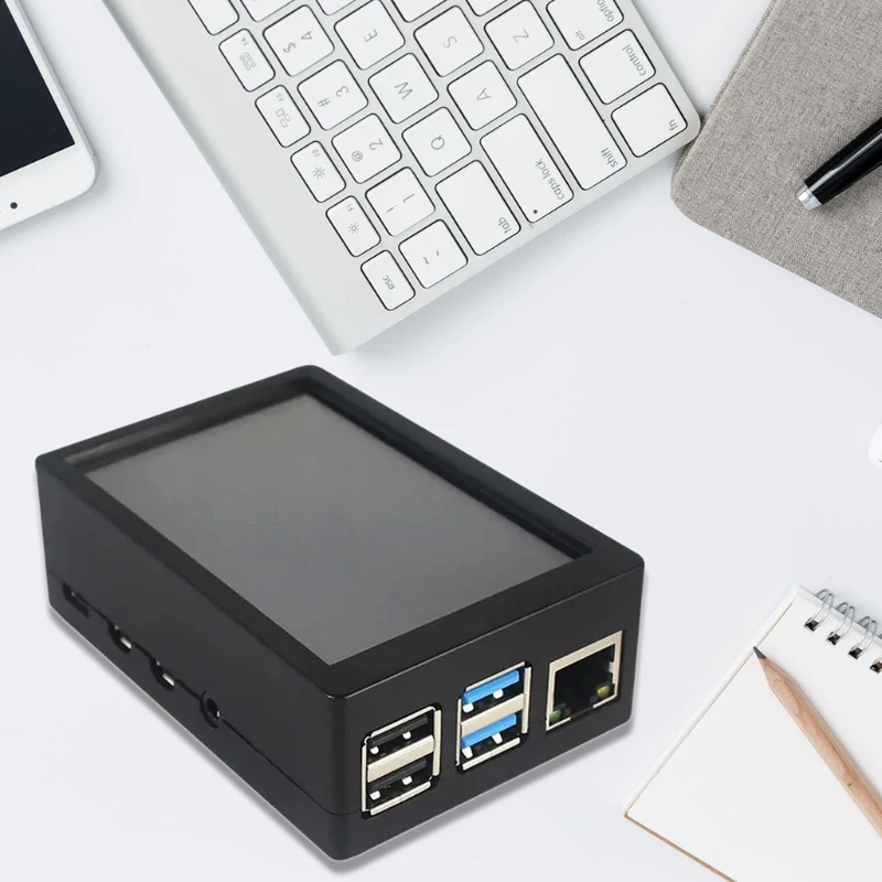 Para 4 tela toque 3,5 polegadas 50 FPS Display MHS LCD com caixa ABS