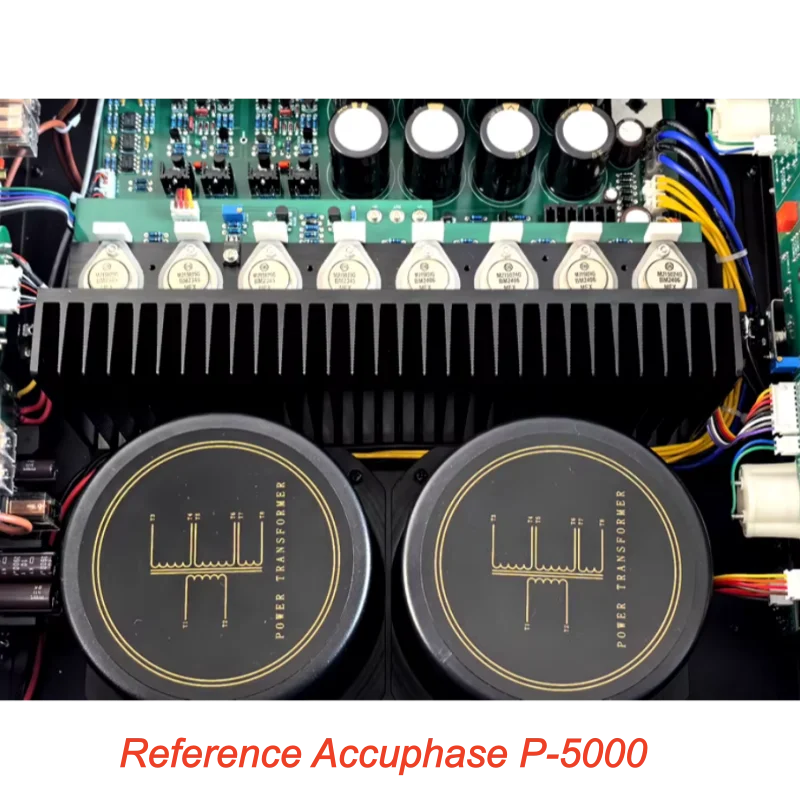 

Аудиоусилитель Accuphase P-5000 400 Вт * 2, мощный Hi-Fi усилитель мощности с балансным/RCA входом, на запаянных лампах Anson USD