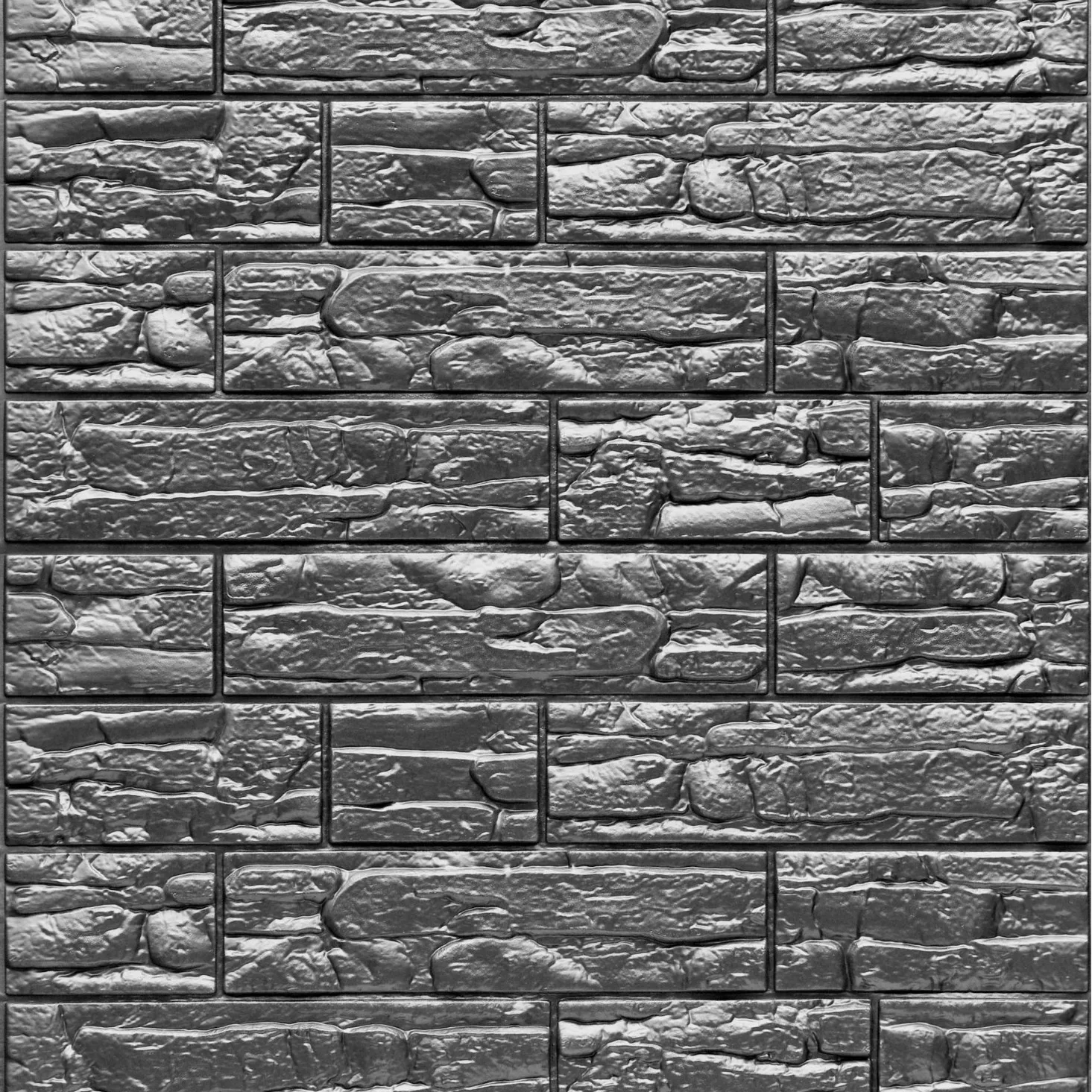 

5Pcs 70cmx70cm 3D Wall Panels Stickers Wallpaper DIY Waterproof for Living Room Bedroom Kitchen Background Decoration