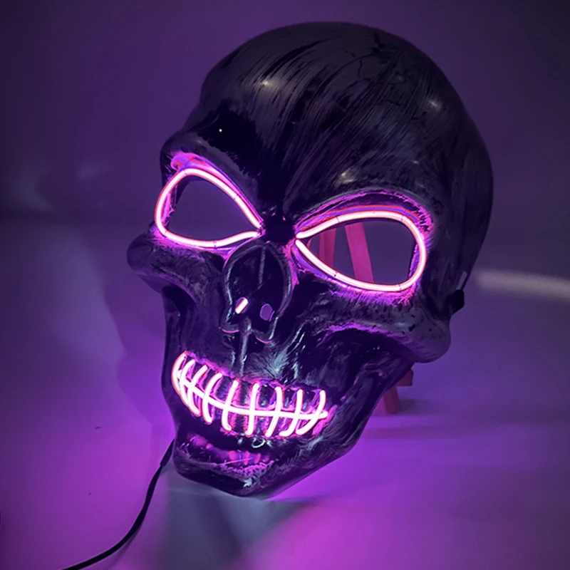 LED Light-Up Pirate Hat & Party Mask – detail image 13