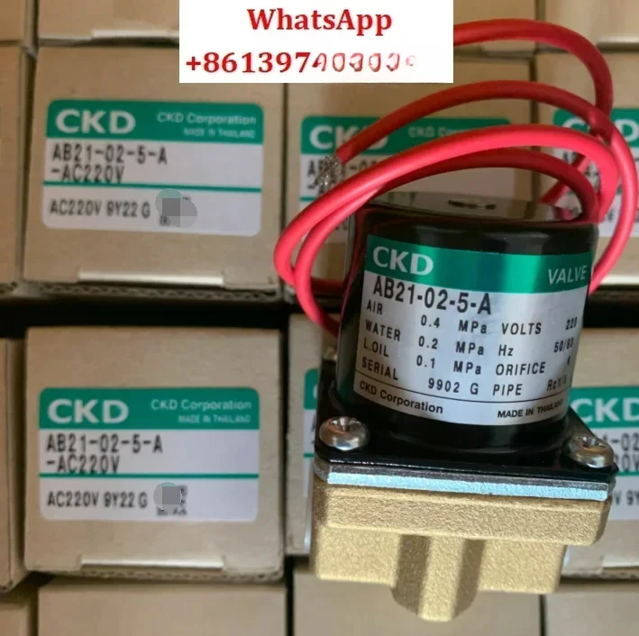 

Electromagnetic valve AB21-02-5-A-AC220V AB21-02-3-A-AC220V DC24V genuine