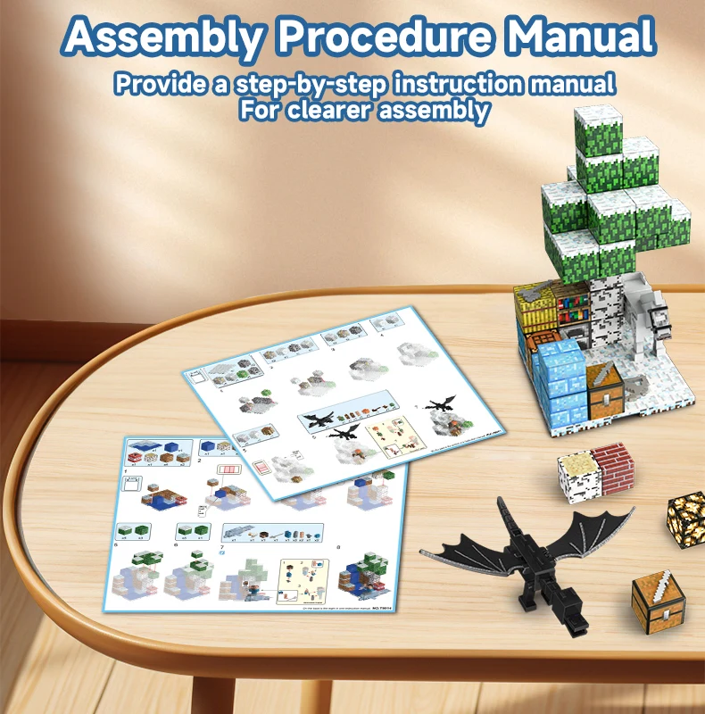 Mini Magnetic Building Blocks Toy Educational Playset for Boys And Girls Creative Thinking Skill Development