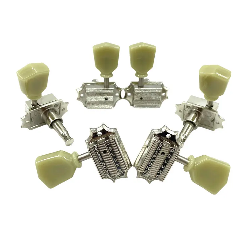 Machines Heads One Sets L3R3  Made In Korea Jinho Nikel Color10MM EPI Vintages Tuner Key Guitar view 3