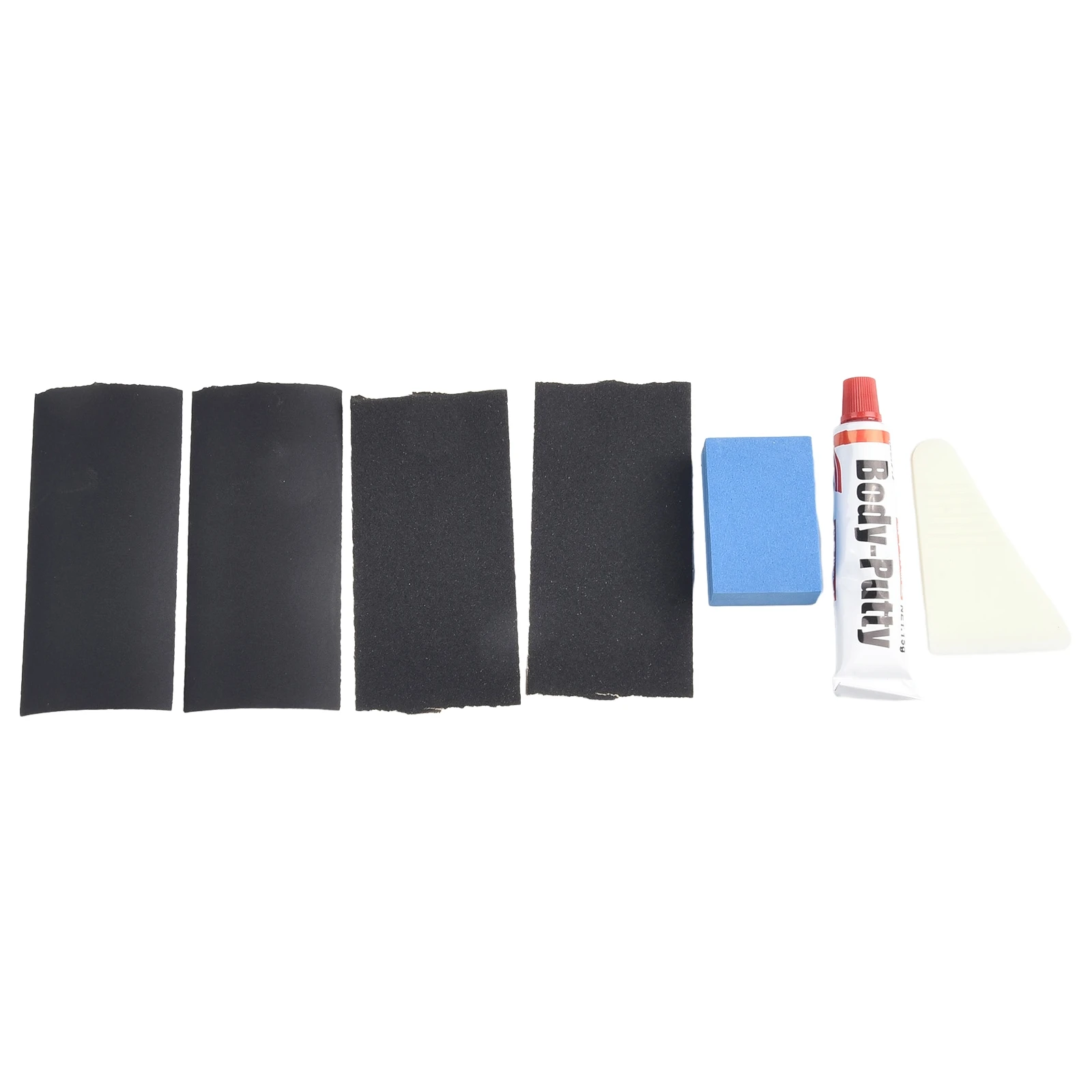 Smooth Repair Tools Scratch Filler Scraper Water Sandpaper Car Accessories Grease Paint Repair Tool Sandpaper Pad Auto Waxing