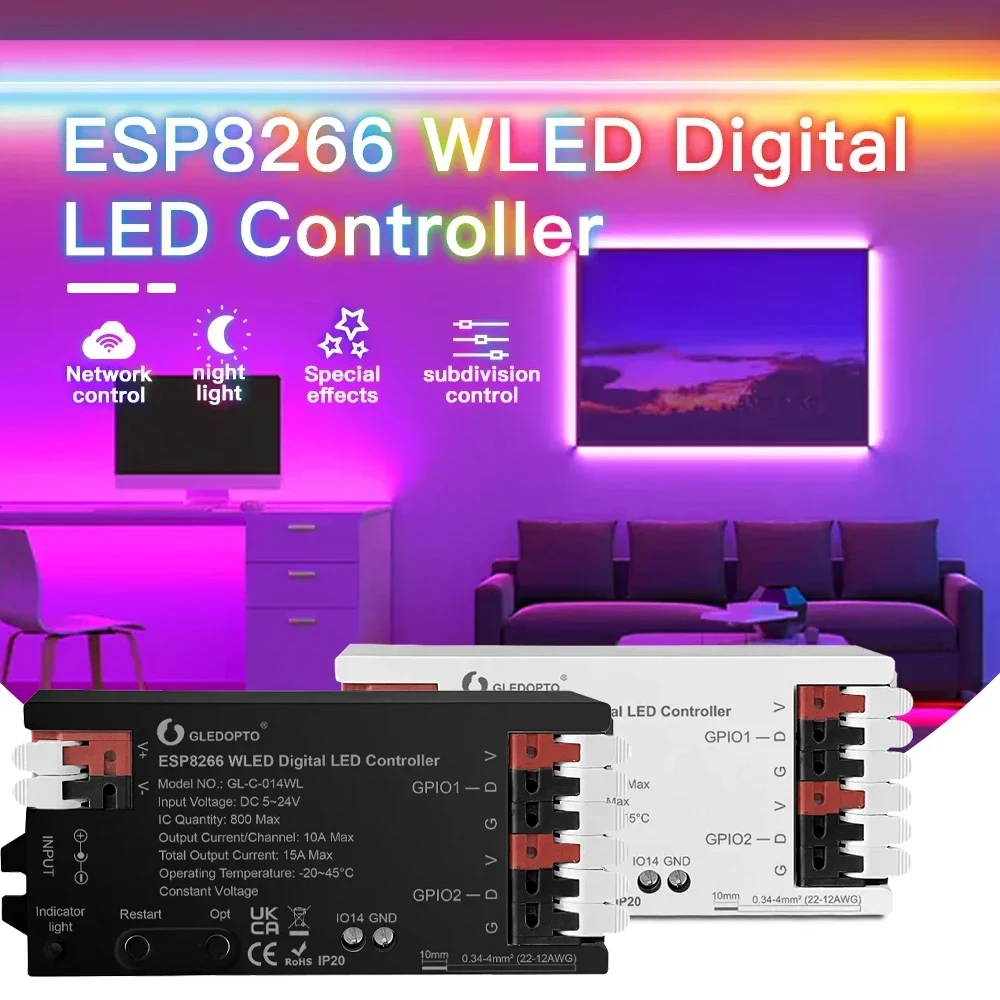 ESP8266 Wled Led Co…