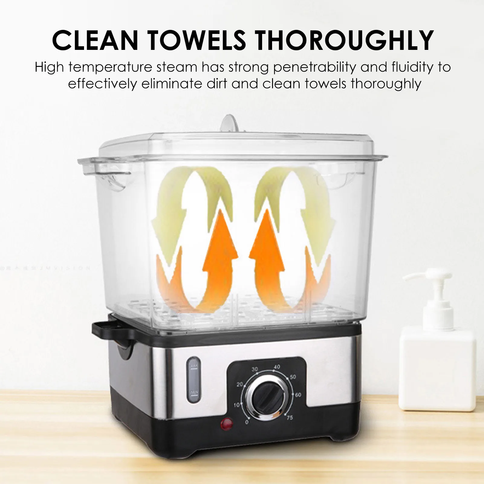 Towel Heating Cabinet Barber Shop Towel Heater Home Beauty Salon Steam Wet Towel Cleaner Heating Box Spa Household Salon