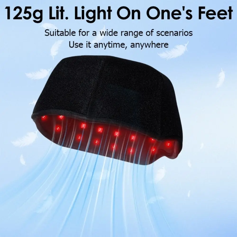 Infrared Light Red Light Hair Cap Red Blue Purple Light 56/100 LED Hair Growth Cap Anti Hair Loss Hair Regrowth LED Haircare Cap
