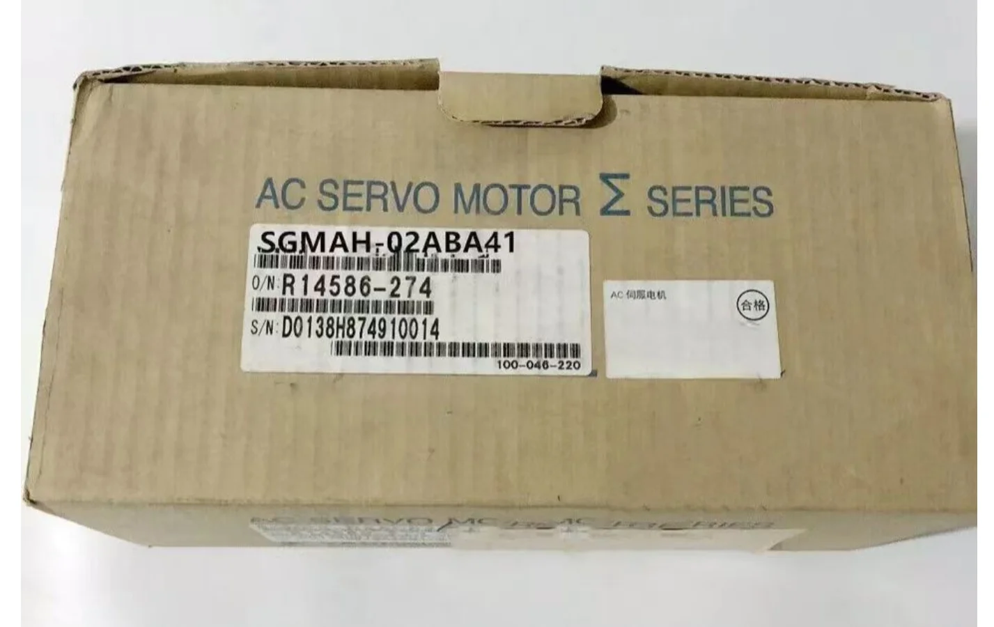 

New SGMAH-02ABA41 AC Servo Motor SGMAH02ABA41