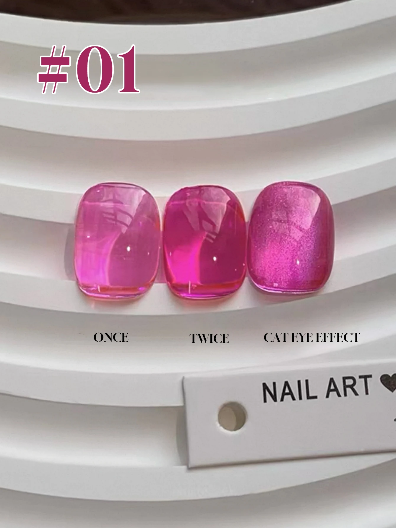 1-10PCS High Transparency Glass Gel Nail Polish 2025 Popular Overlay Universal Cat Eye DIY Color Nail Polish Nail Art Supplies