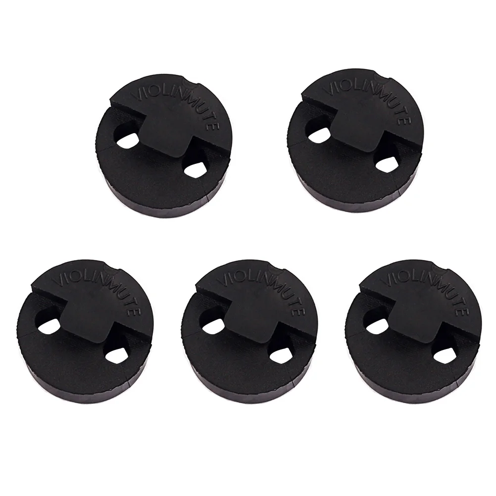 

5pcs Professional Violin Fittings Violin Tools Fiddle Mute Fiddle Practice Mute for Violin Volume Control