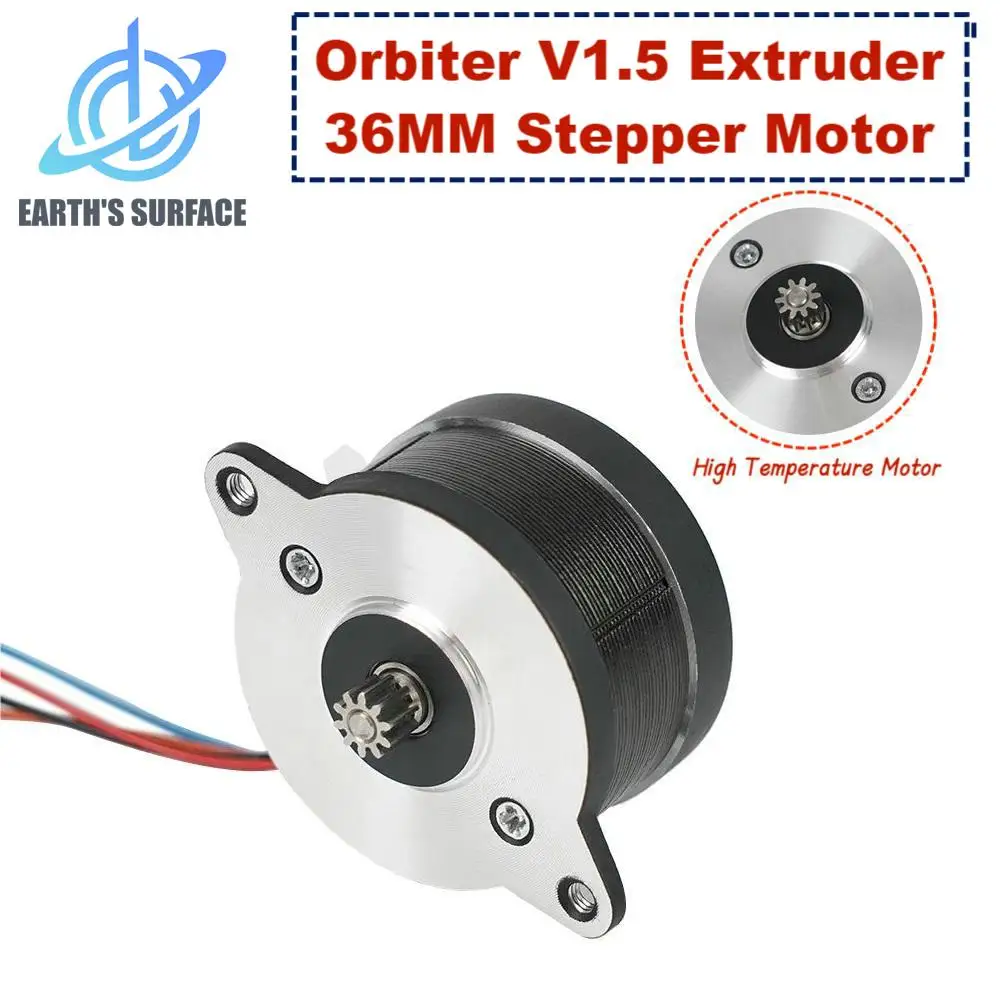 

DB-3D Printer Parts Orbiter V1.5 Extruder 36MM Stepper Motor With Gear,36STH20-1004HG(XH) For VORON 2.4 Ender3 CR10 BLV Printer