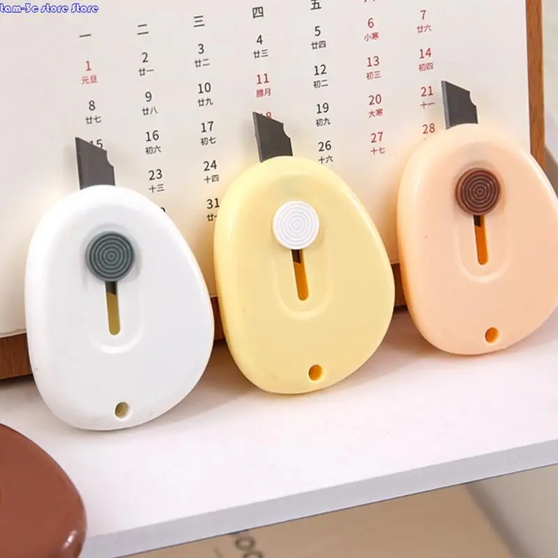 D0UA ตัวอักษรพกพาที่เปิดศิลปะตัดกล่องห่อกระดาษตัดกระดาษตัดกล่องน่ารักเปิดเครื่องตัดพ็อกเก็ตคัตเตอร์