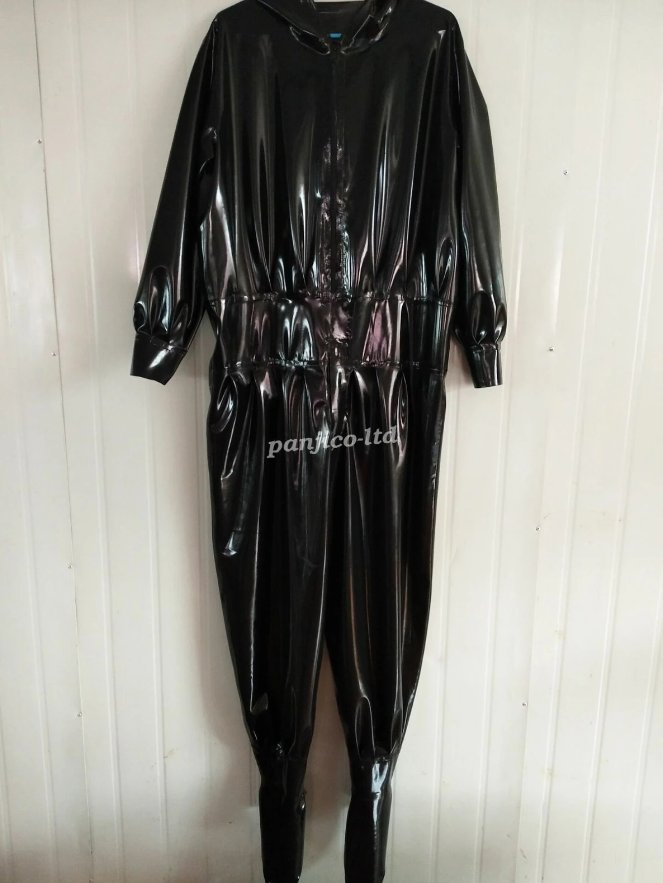 Hot Sale Latex Catsuit  Latexanzug Zentai Kostüm 100% Rubber Gummi Black S-XXL