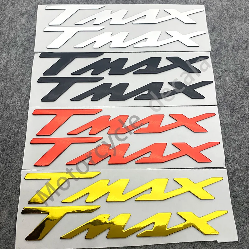 Voor Tmax 560 Tmax 530 TMAX 500 530 560 3D Motorfiets Accessoires LOGO Badge Chrome Sticker Zacht Plastic Decals