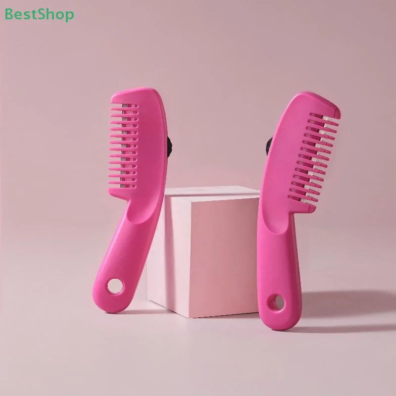 💕 ماكينة قص الشعر 2 في 1، مشط قص الشعر متعدد المستويات قابل للتعديل للفتيات، ملحقات تصفيف قص الشعر التجميلي #1
