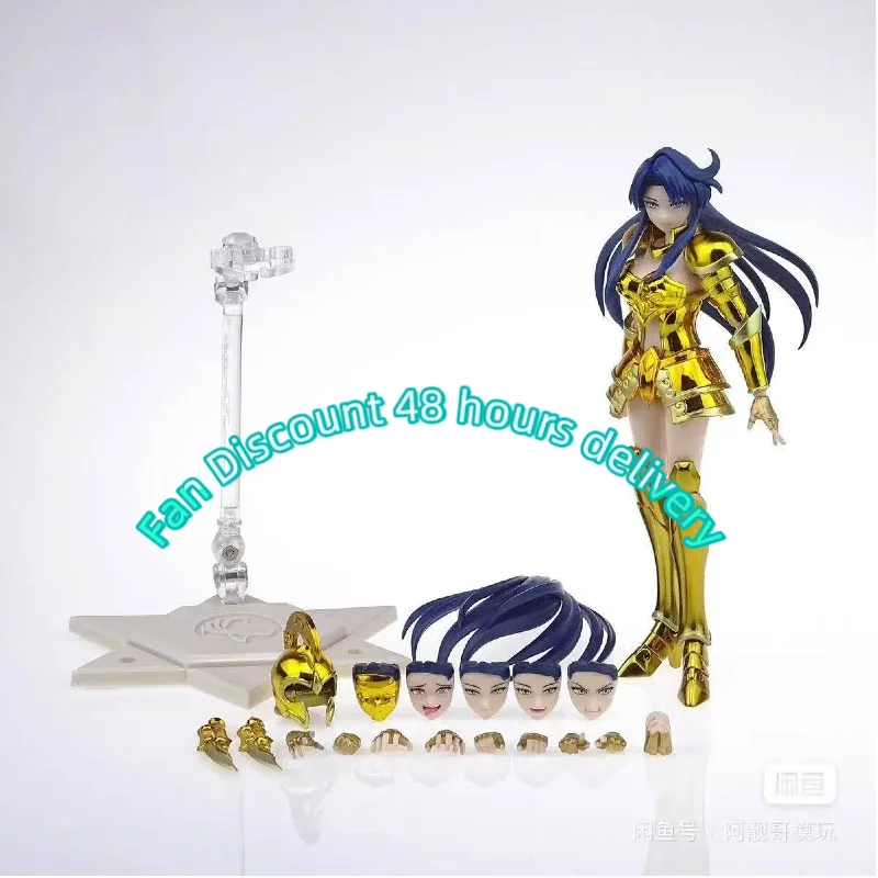 

【IN STOCK 】Gt Female Aquarius Sacred Contract Gold Armor Warrior Myth Aquarius Girl of The Sea of Melmi