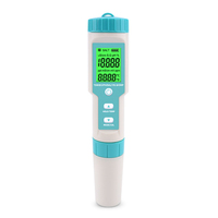 1pcs 7 in 1 PH/TDS/EC/ORP/Salinity /S. G/Temperature Meter C-600 Water Quality Tester for Drinking Water, Aquariums PH Meter