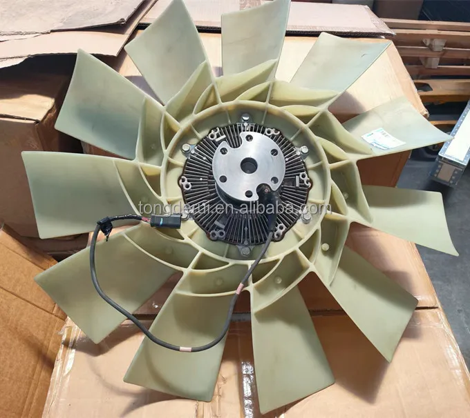 Peças originais da máquina escavadora do ventilador 600-635-5870 do resfriamento de TLF PC400-7 PC400-8