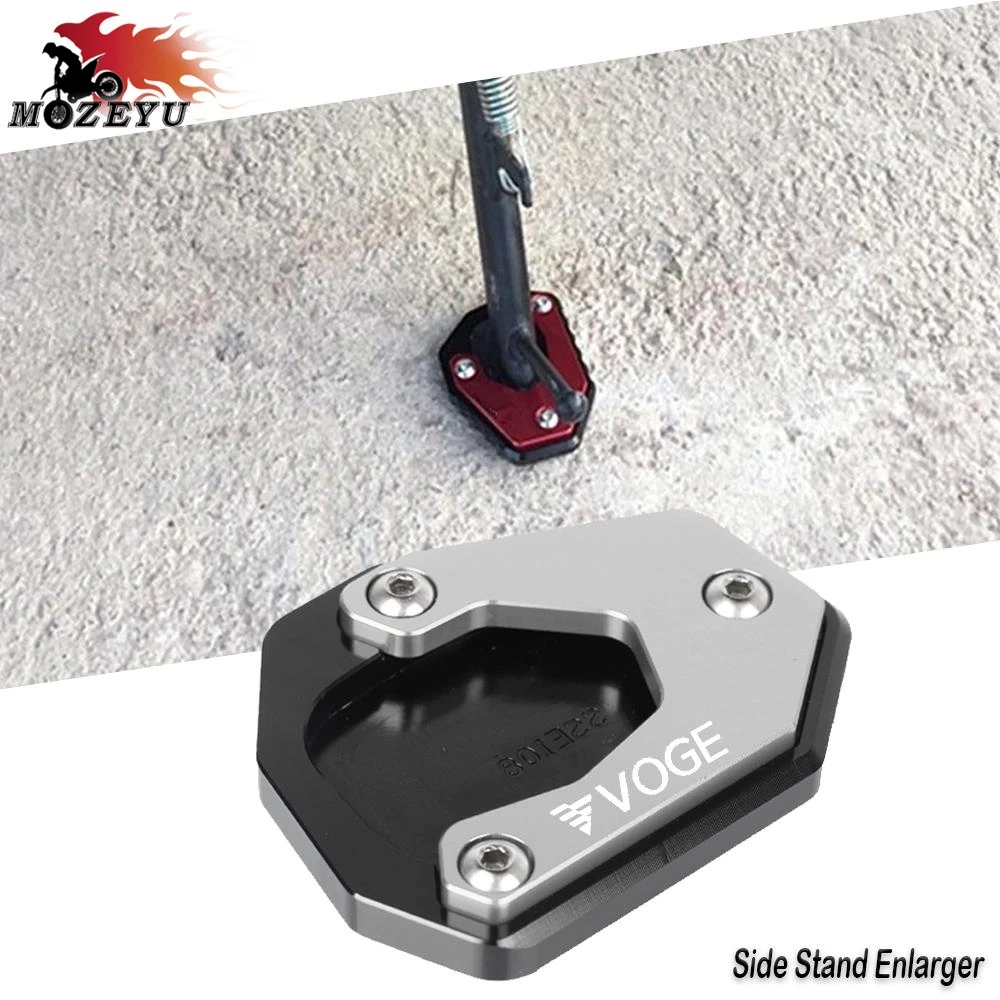 

DS900X Motorcycle Accessories Motorcycle Kickstand Side Stand Extension Pad For VOGE Valico dsx900 900dsx 900 DSX DS 900 X 2024