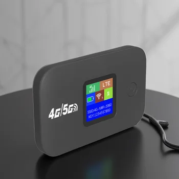 4G mobilní WIFI router 150Mbps 4G LTE bezdrátový router 3000mA přenosný kapesní MiFi modem mobilní Wi-Fi hotspot se slotem pro SIM kartu 10 nejlepší prodej 4G router s RJ11 - №4