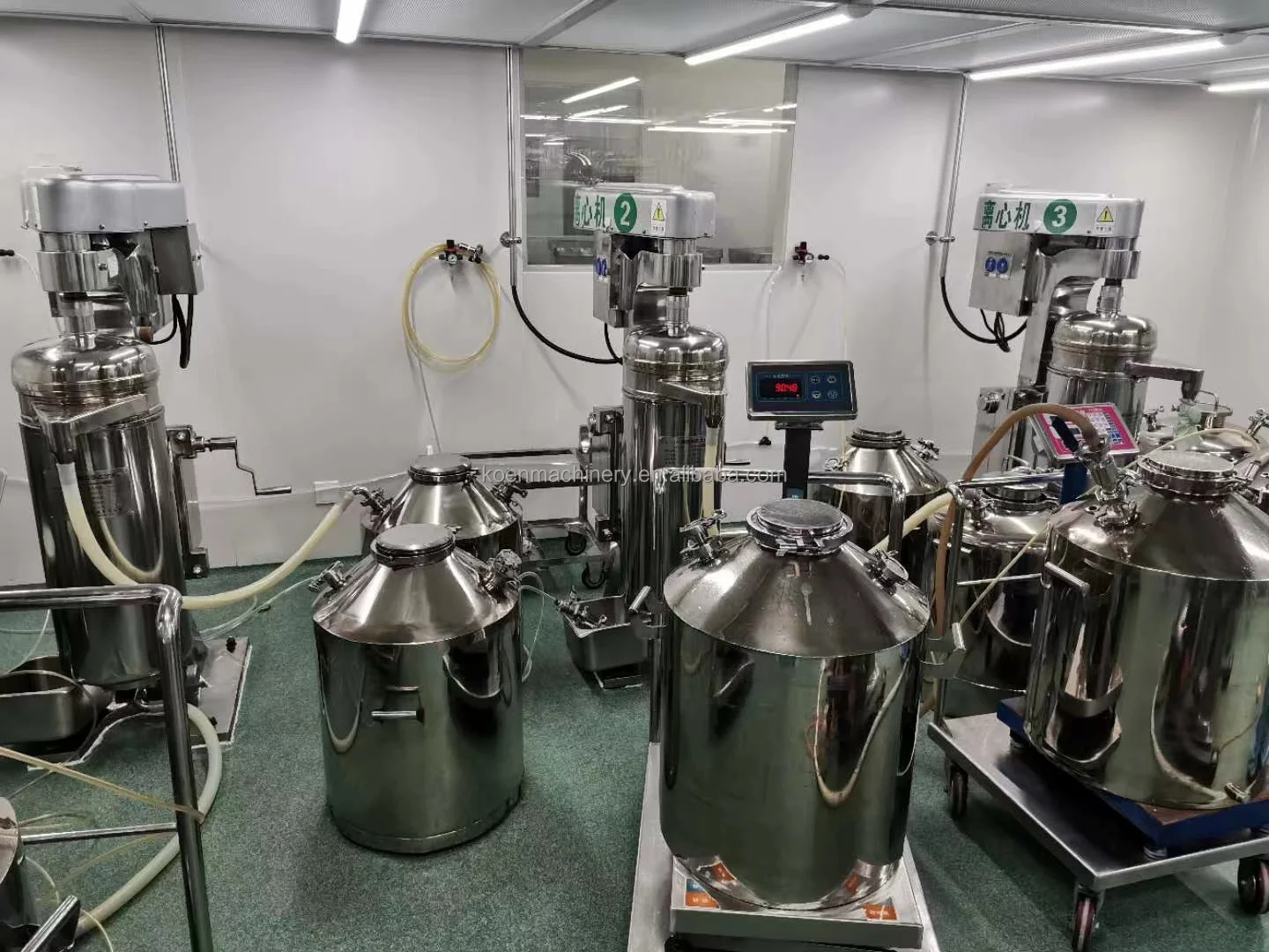 High Speed GQ105J Bacteria Tubular Centrifuge Separator