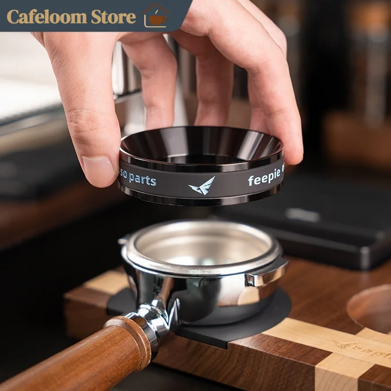 Feepie Wristband Series Magnetic Coffee Dosing 51mm/58mm Anti‑Spill Espresso Portafilter Dosing Ring Prevent Coffee Powder Flyin