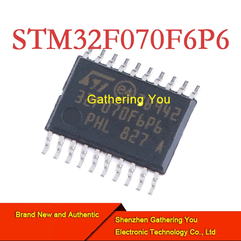 Микроконтроллер STM32F070F6P6 TSSOP20 ARM, новый, аутентичный