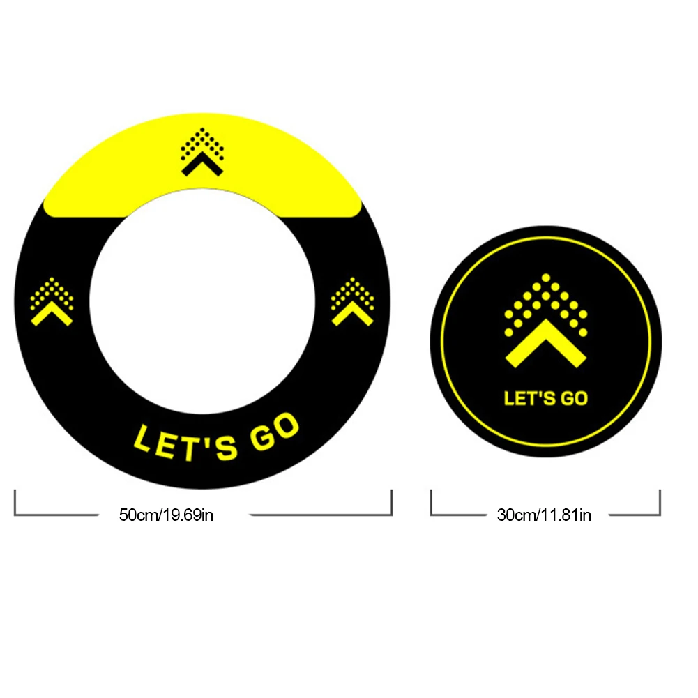 Basketbal Footwork Trainingsmat Antislip Footwork Agility Mat Basketbal Trainingshulpmiddel voor snelheidskrachtcoördinatie