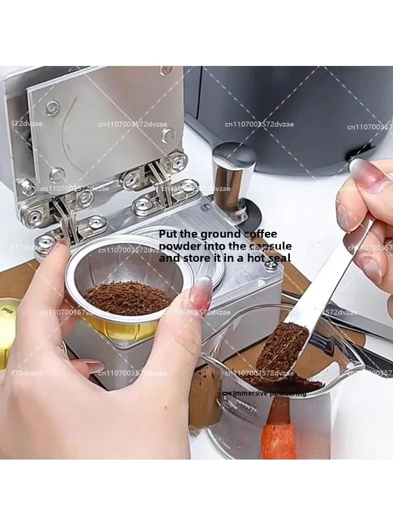 Special Aluminum Foil Heat Sealing Film for Coffee Machine Capsule Shell DIY Capsule Sealing Machine Disposable Sealing Film