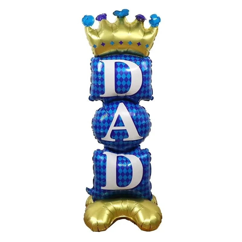 Father's Day Theme Party Decoration Tie Beard Trophy Aluminum Film Balloon Bset Dad Balloon