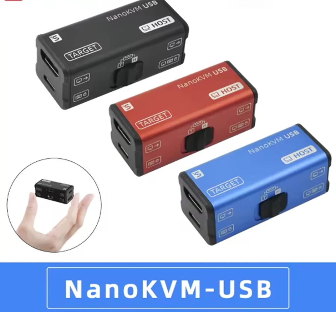 

Sipeed NanoKVM-USB Operation And Maintenance USB 3.0 Capture Card Virtual Keyboard Mouse Web Control HDMI Loop Out USB Switch