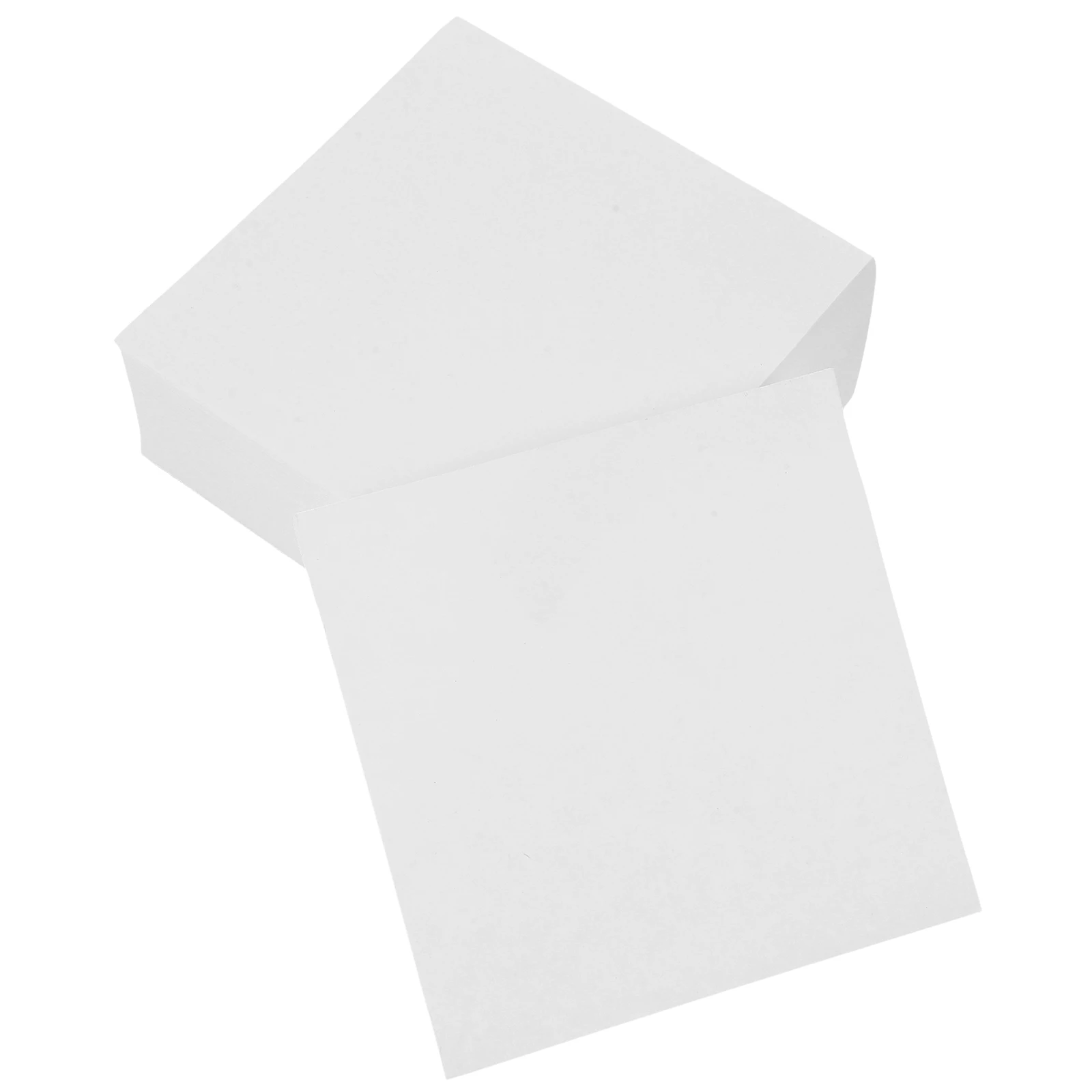 

Blank Square Memo Pads Nonsticky Notes Sticker Sheets Tear Off Writing Surface Smooth Blank Note Pad Refill Ideal