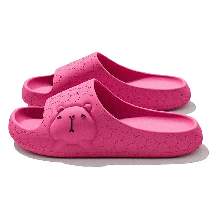 2026 Neue Capibala Cloud Hausschuhe für Damen – Bequeme, weiche EVA-Sohle, rutschfeste Outdoor-Strand-Flip-Flops für den Sommer